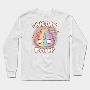 Unicorn Poop Long Sleeve T-Shirt